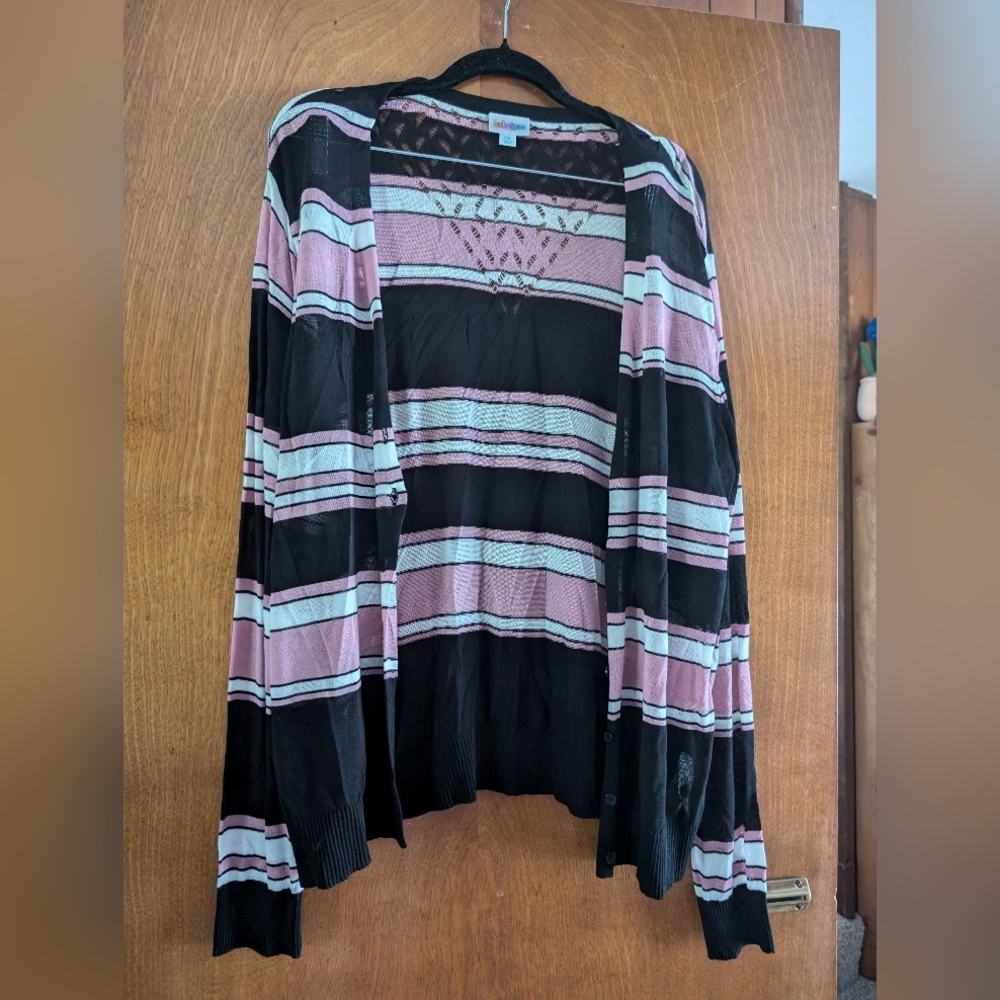 LuLaRoe Cheryl Cardigan Size 2XL